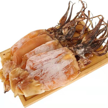 九味天 大号鱿鱼干500g约2-6只 干鱿鱼尤鱼干海产品海鲜干货北海鱿鱼片