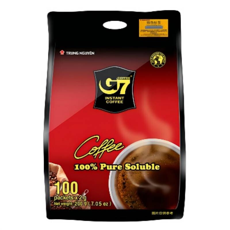 G7 COFFEE 速溶黑咖啡 200g 券后38.35元
