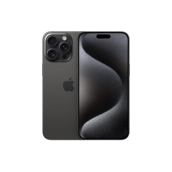 Apple 苹果 iPhone 15 Pro Max 5G手机 512GB 黑色钛金属