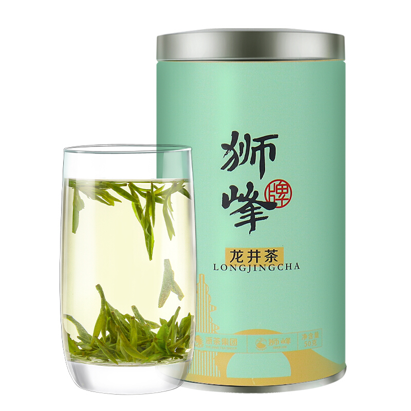 狮峰 一级 明前龙井茶 50g 17.5元（需买2件，需用券）
