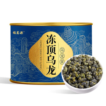 福茗源 茶叶 台湾冻顶乌龙茶 特级新茶台式高山茶浓香型可冷泡100g