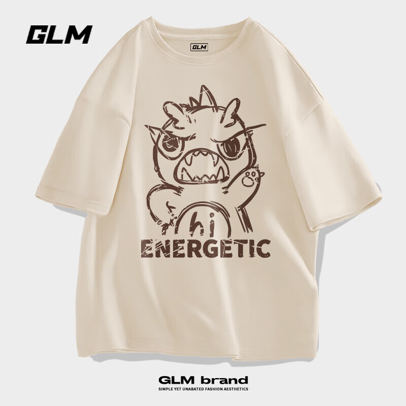 GLM 男士 100﹪纯棉短袖t恤 多款多色任选 *3件 77.95元（合25.98元/件）包邮（合25.98元/件）