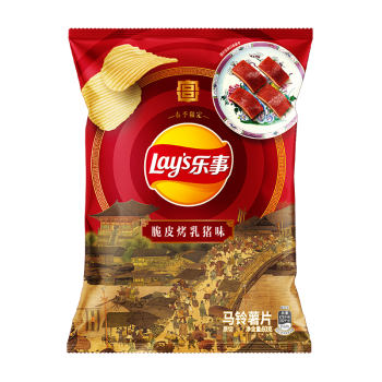 Lay\'s 乐事 薯片 春季 脆皮烤乳猪味60克