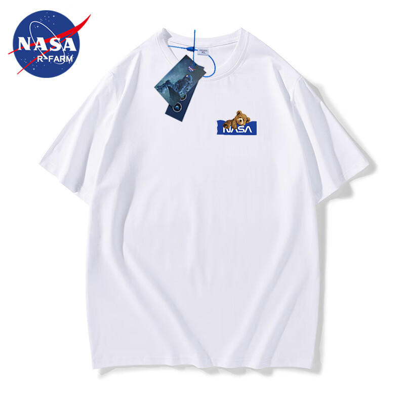 NASAR-FARM 男女同款纯棉短袖t恤 4件 69.00元包邮（合17.25元 需用券）