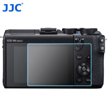 JJC 适用佳能M6二代钢化膜m6 mark 2代 M50 M50II M100 G1X3 G5X2 G7X2相机屏幕保护贴膜 微单配件