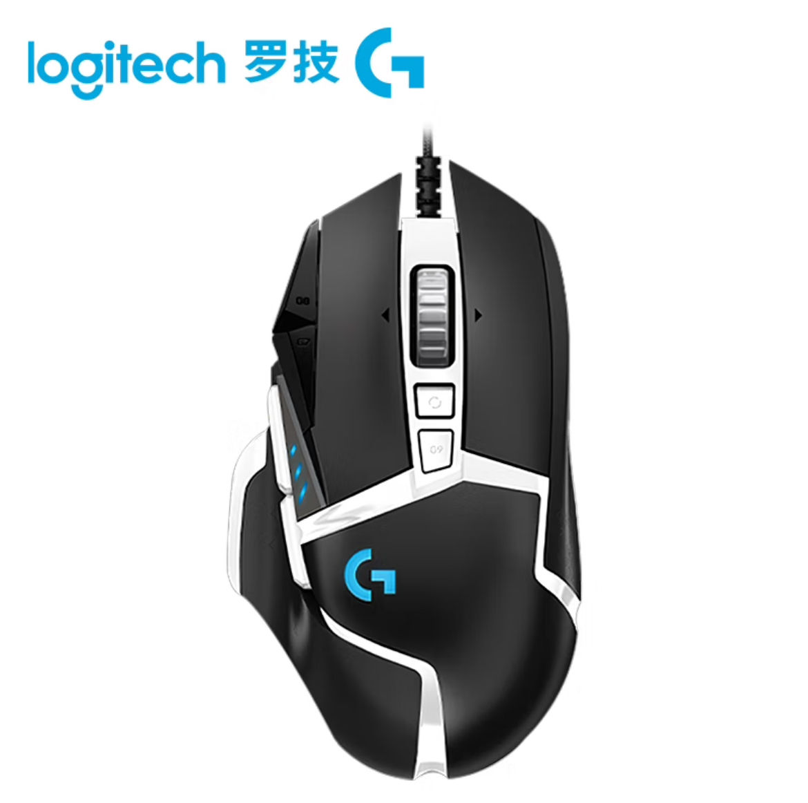 Plus:罗技 沃梵 G502 HERO SE+游戏鼠标垫 晒单送手机无线充 208.48元