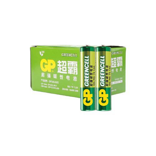 GP 超霸 24G 7号碳性电池 1.5V 40粒装 26.9元