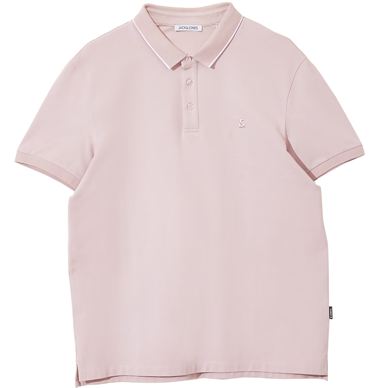 plus會員、需領券：杰克·瓊斯（JACK&JONES）男款T恤短袖polo衫 127.88元包郵
