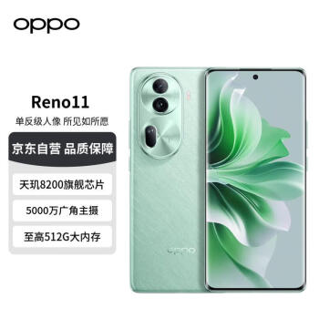 OPPO Reno11 5G手机 12GB+512GB 萤石青