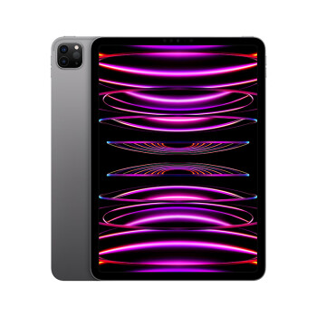 Apple 苹果 iPad Pro 11英寸平板电脑 2022年款(128G WLAN版/M2芯片/学习办公娱乐/MNXD3CH/A)深空灰色