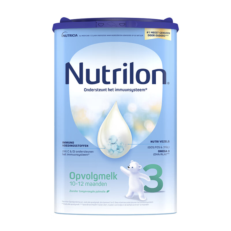 Nutrilon 诺优能 荷兰牛栏（Nutrilon）荷兰牛栏奶粉 3段 800g 140.38元（需买5件，需用券）