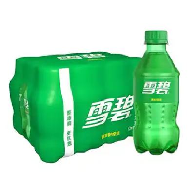 14日20点开始、京东百亿补贴：可口可乐（Coca-Cola）汽水碳酸饮料瓶装 300mL*24瓶 有糖雪碧 24.90元包邮