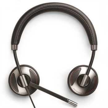 Poly 博诣 Plantronics 缤特力 Poly C725M ANC主动降噪头戴式耳麦 办公会议耳机 在线教育学习耳机 459元