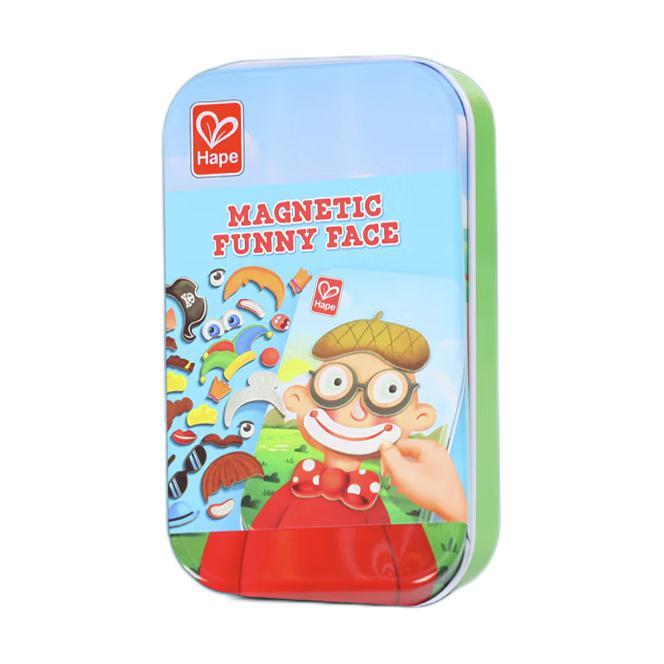 Hape 德国)儿童口袋玩具男孩磁性盒变装磁贴游戏盒女孩节日礼物 E0476 券后19.4元