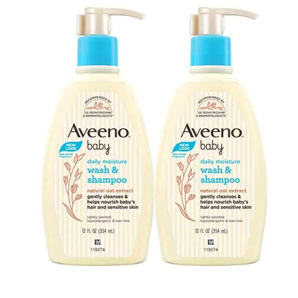 艾惟诺（Aveeno）儿童 洗护合一洁净沐浴液354ml*2 75元