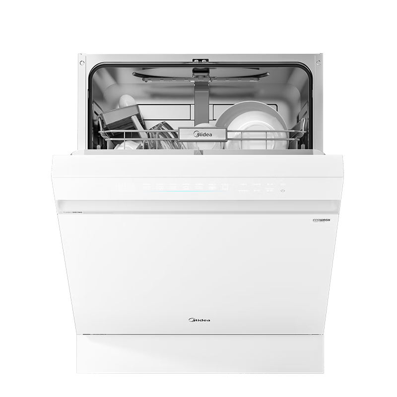 618预售、PLUS会员：Midea 美的 云朵系列白月光万向洗碗机嵌入式14套大 X6 4538.2元包邮（以旧换新再减300）