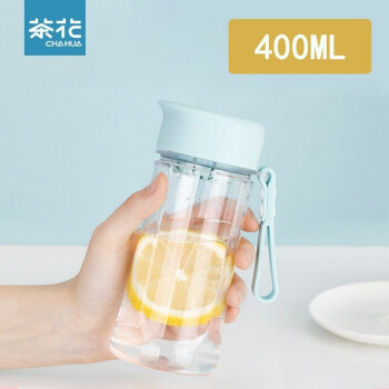 CHAHUA 茶花 B38002 塑料杯 400ml 蓝色