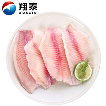 XIANGTAI 翔泰 冷冻海南鲷鱼柳450g/袋 6~7片罗非鱼片 生鲜鱼类 海鲜水
