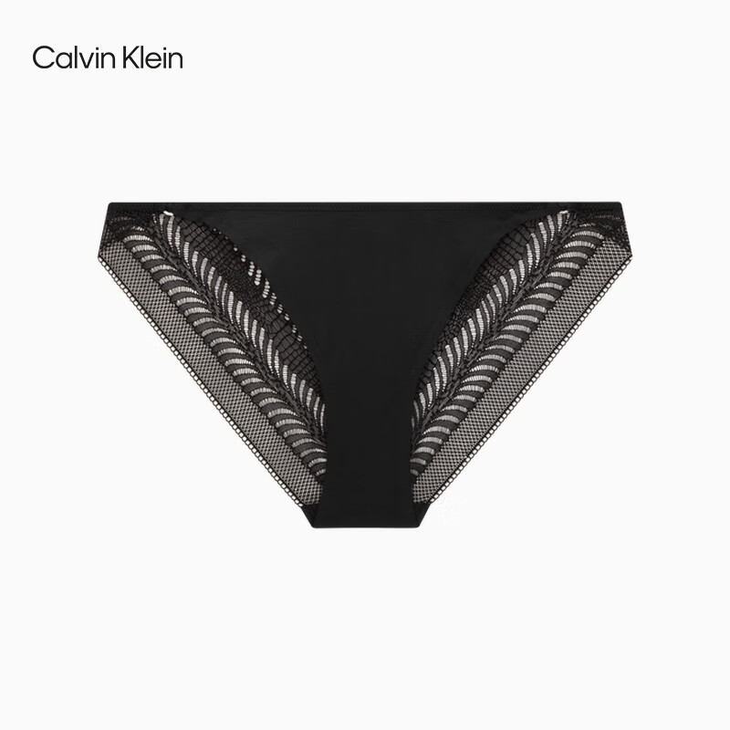 卡尔文·克莱恩 Calvin Klein 内衣24春夏女士ck性感蕾丝内裤女QF7549AD 290元