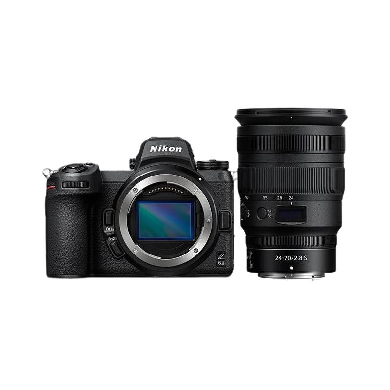Nikon 尼康 Z 6II 全画幅 微单相机 黑色 Z 24-70mm F2.8 S 变焦镜头 单头套机 12499元