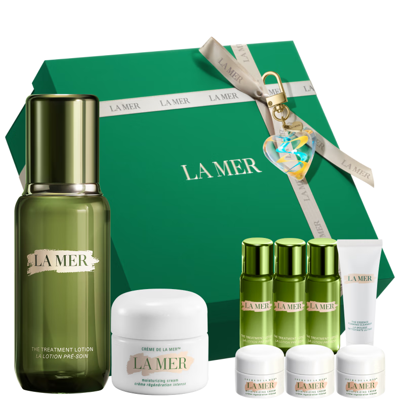 PLUS会员：LA MER 海蓝之谜 强韧修护套装 精萃水150ml+面霜30ml+面霜15ml+7ml*2+精萃水30ml*3+云绒霜3.5ml 2568元包邮（需用券，多重优惠）