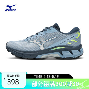 Mizuno 美津浓 男女城市机能慢跑鞋 支撑稳定 运动跑步鞋 NOVA MIX