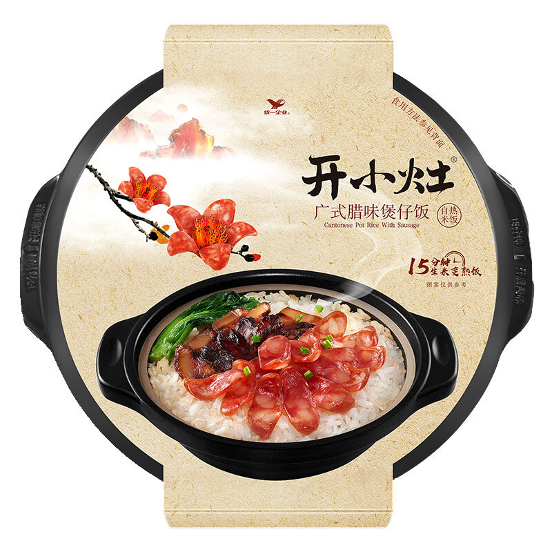 统一 开小灶 广式腊味煲仔饭 180g 20.9元