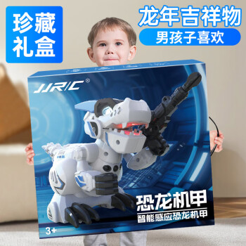JJR/C 儿童玩具遥控恐龙玩具电动霸王龙机器人玩具男孩