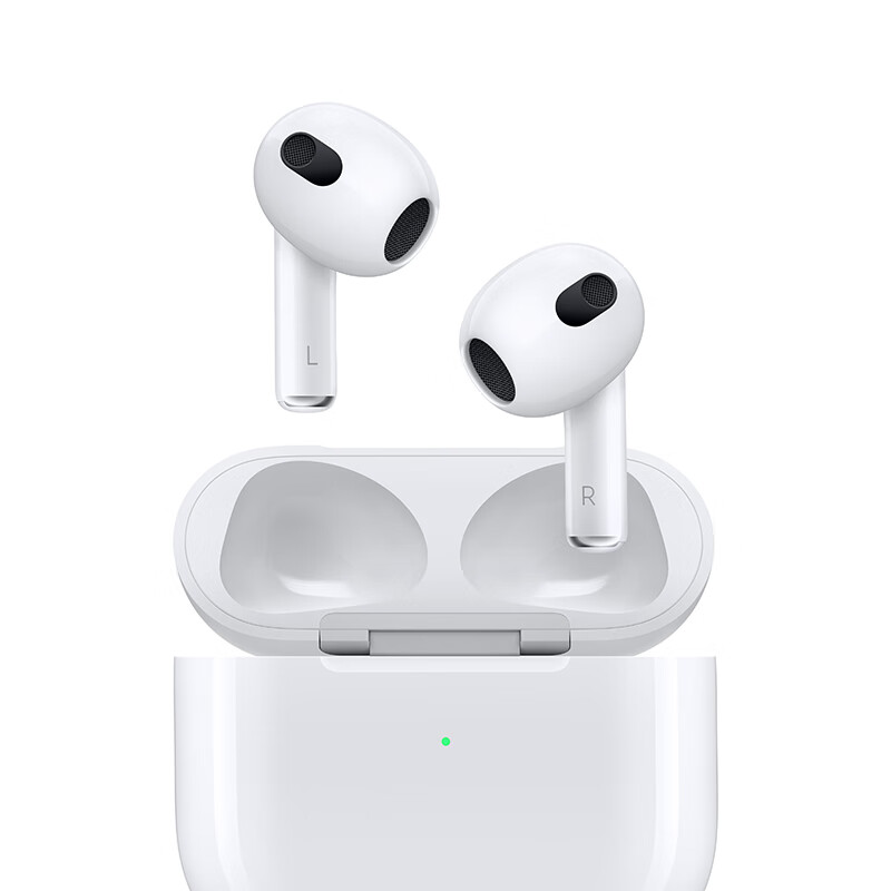 PLUS会员：Apple/苹果 AirPods (第三代) 配MagSafe无线充电盒 苹果耳机 1042.76元