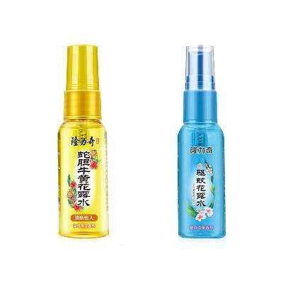 LONGRICH 隆力奇 驱蚊花露水 驱蚊30ml+牛黄30ml 5.45元包邮 （双重优惠）