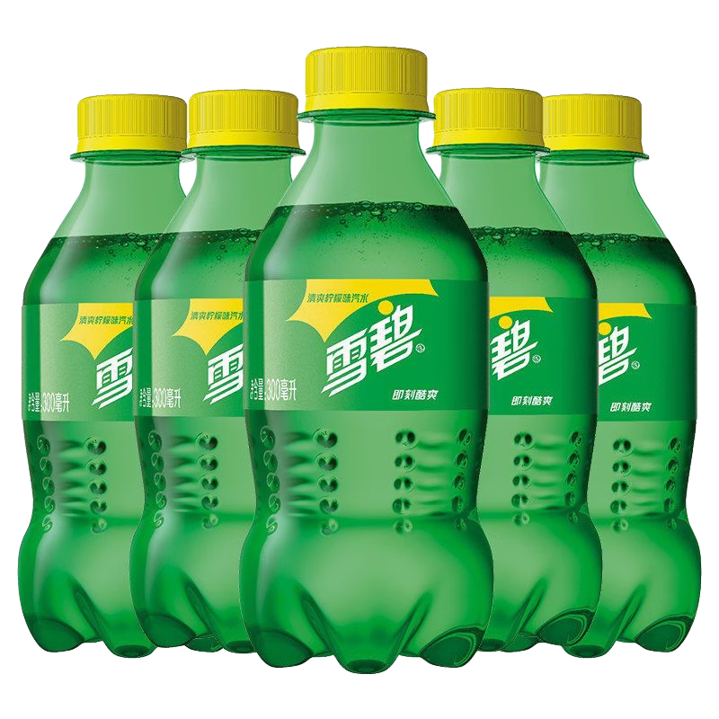 20号20点 限量500：可口可乐 300mL 12瓶 2箱 有糖雪碧 33.8元