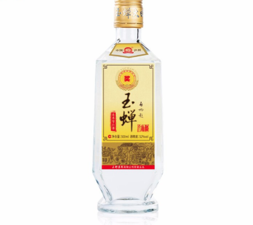 YUCHAN 玉蝉老酒 大曲 52%vol 浓香型白酒 500ml 单瓶装 38.3元