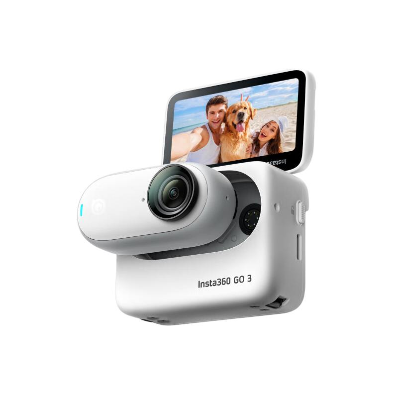 21日20點、PLUS會員：Insta360 影石 GO 3 拇指運動相機 128GB 2077.06元（雙重優(yōu)惠）