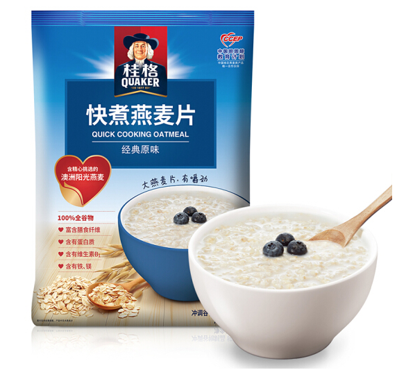 QUAKER 桂格 快煮快熟燕麦片1000克 16.4元