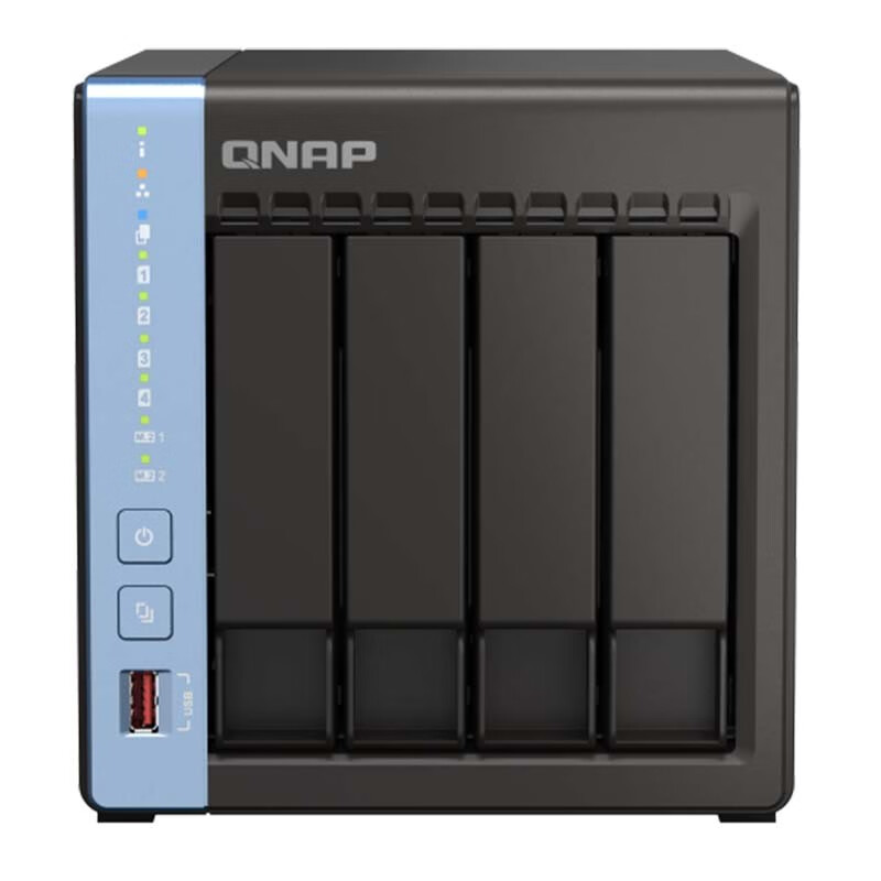 京东PLUS：QNAP 威联通 TS-464C 4盘位NAS存储（8GB、N5095） 券后1786.01元