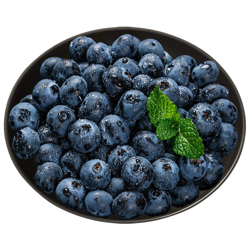 Plus：呈鲜菓农蓝莓 国产新鲜大蓝莓脆甜 当季整箱水果 整箱1.5斤装 大果 约15-19mm 45.34元