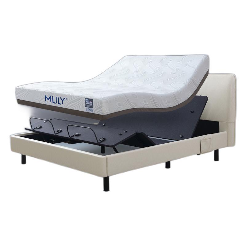 MLILY 梦百合 床 现代简约0压智能床+床垫 1.8米*2米 券后6773.91元