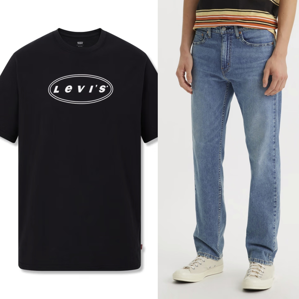 京东PLUS：Levi's 李维斯 505 直筒宽松牛仔裤 345.4元包邮（需凑单，共435.1元）