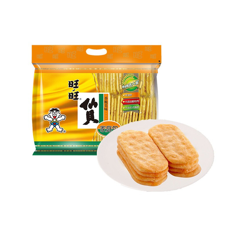 Want Want 旺旺 仙贝 400g 家庭包 9.44元