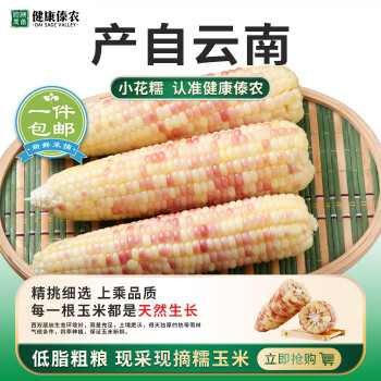 健康傣农  西双版纳香糯小玉米 1.5kg