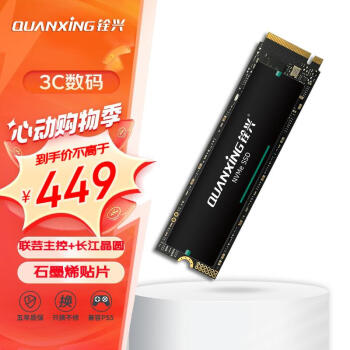 QUANXING 铨兴 N700 M.2固态硬盘 1TB PCIe4.0