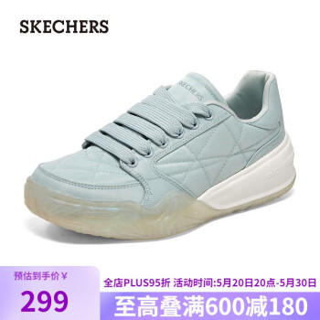 SKECHERS 斯凯奇 时尚潮流舒适休闲运动鞋185021 蓝色/BLU 39.00