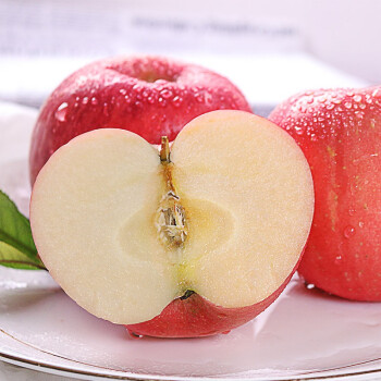 Mr.Seafood 京鲜生 烟台红富士苹果 4个一级铂金果 单果160-190g 简装水果