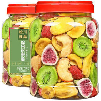 松川良品 混合型水果脆片  500g
