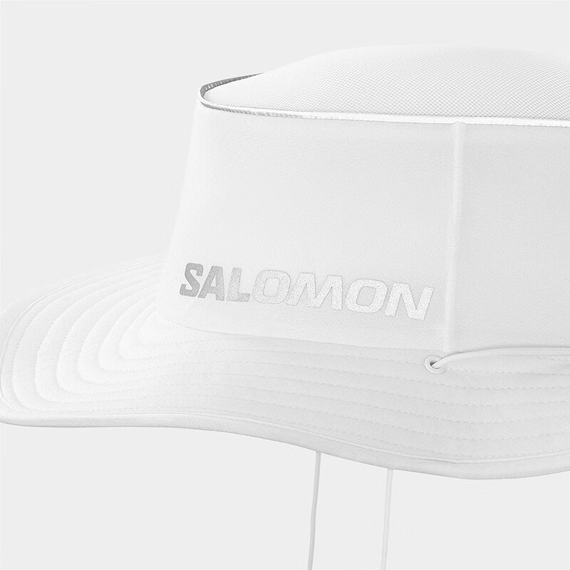 salomon 萨洛蒙 男女款 户外运动休闲跑步运动渔夫遮阳帽子 S/LAB SPEED BOB 白色 498元