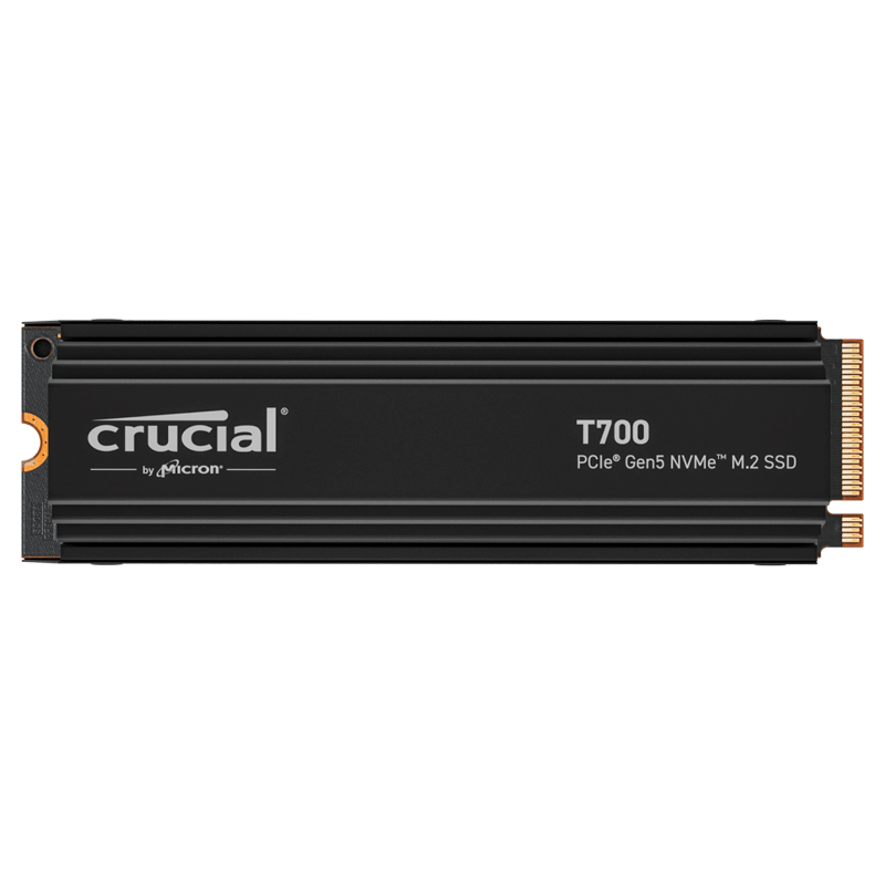 Crucial 英睿达 T700马甲散热 SSD固态硬盘 4TB M.2接口(NVMe协议) PCIe5.0 4277.51元包邮