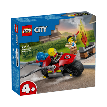 LEGO 乐高 积木拼装城市系列60410 消防摩托车4岁+男孩儿童玩具儿童节礼物