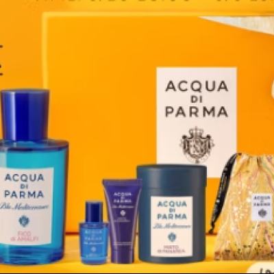 PLUS会员、需凑单：ACQUA DI PARMA 帕尔玛之水 蓝色地中海淡香水阿玛菲 100ml +赠香橙礼盒+身体乳+香水小样+ 1199.33元包邮（凑单可退）