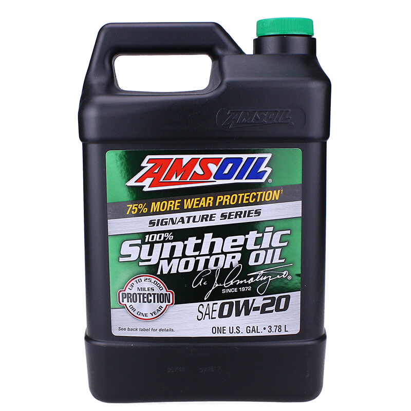 AMSOIL 安索 ASM1G 0W-20 SN 全合成机油 3.78L 378元