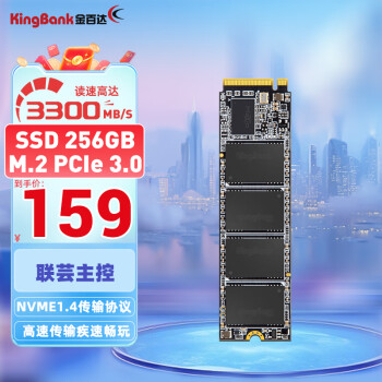 KINGBANK 金百达 256GB SSD固态硬盘 M.2接口(NVMe PCIe 3.0)  KP230系列